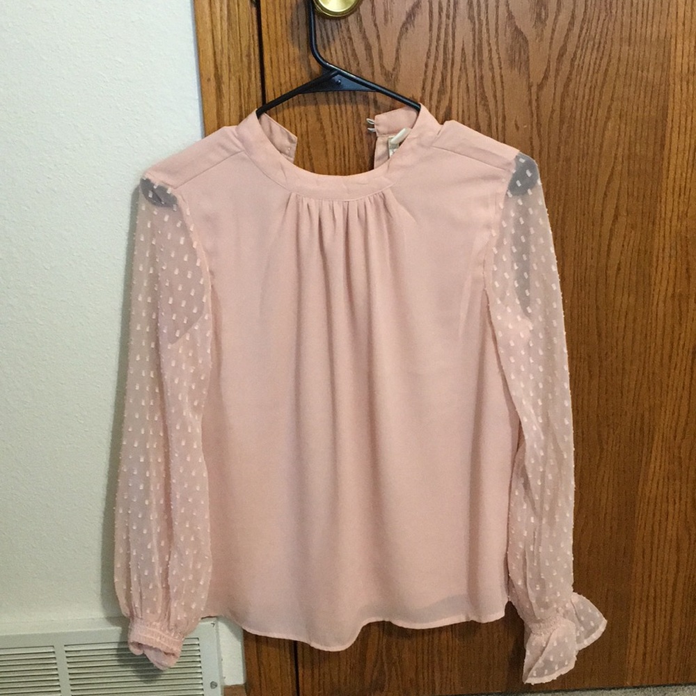 Pink dress top